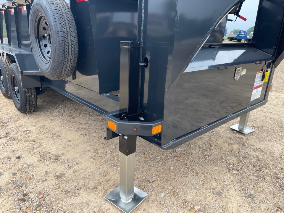 New 2026 Hillcrest Trailers 21716SGDH Dump Trailer