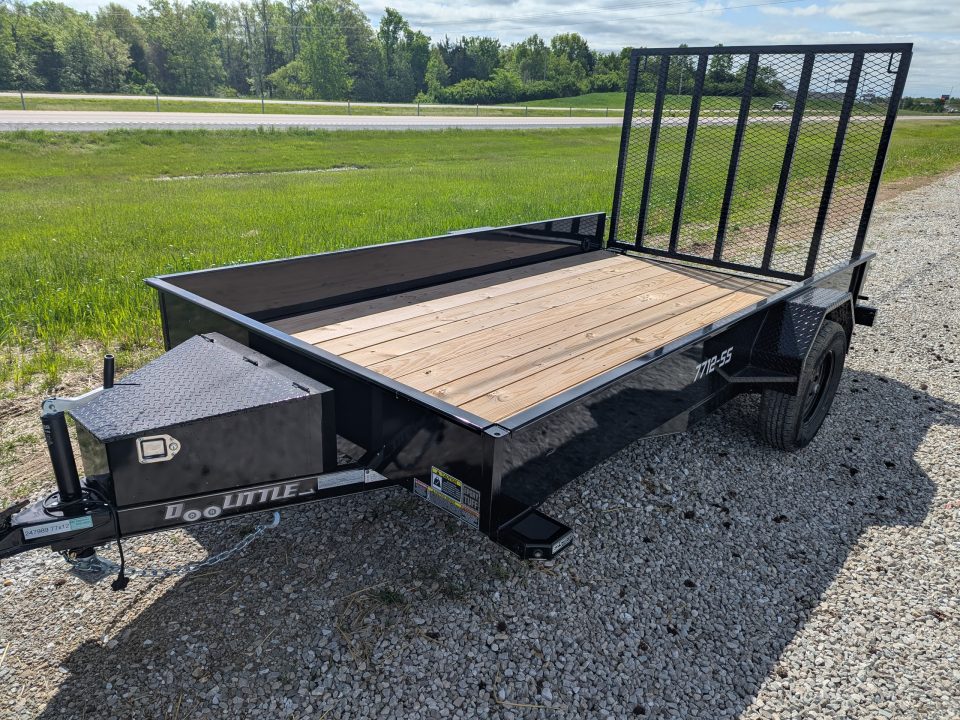 New 2026 Doolittle Trailers 77x12 Utility Trailer
