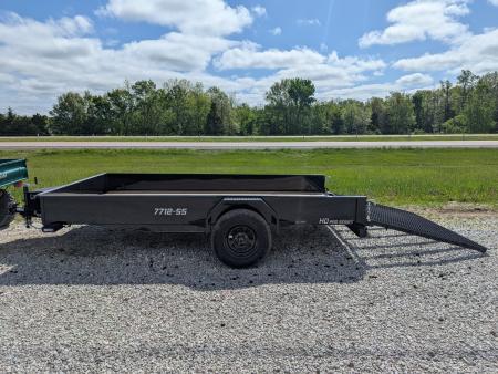 New 2026 Doolittle Trailers 77x12 Utility Trailer