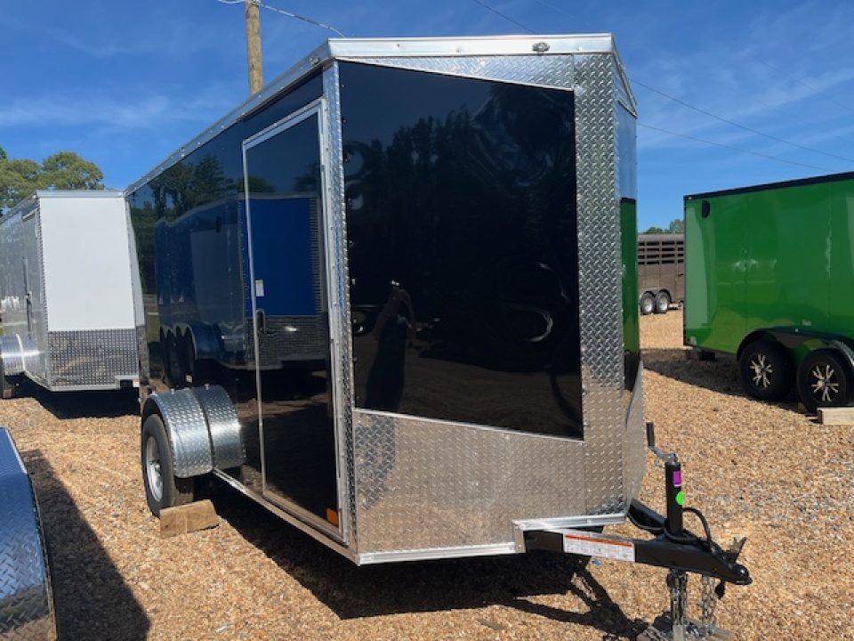 New 2026 Seed Cargo 6x12 Single Axle Enclosed Trailer w/Rear Ramp Cargo / Enclosed Trailer