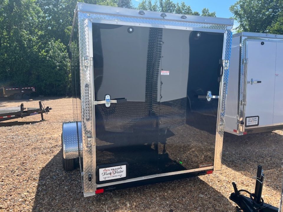 New 2026 Seed Cargo 6x12 Single Axle Enclosed Trailer w/Rear Ramp Cargo / Enclosed Trailer