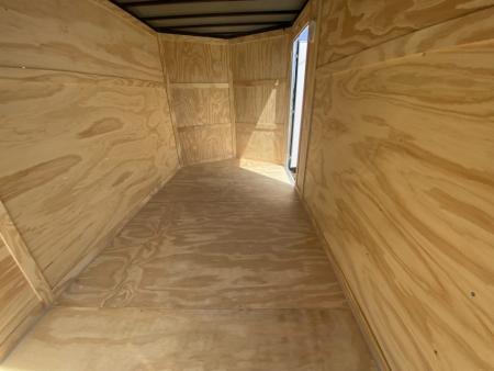 New 2026 Seed Cargo 6x12 Single Axle Enclosed Trailer w/Rear Ramp Cargo / Enclosed Trailer