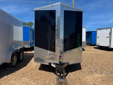 New 2026 Seed Cargo 6x12 Single Axle Enclosed Trailer w/Rear Ramp Cargo / Enclosed Trailer
