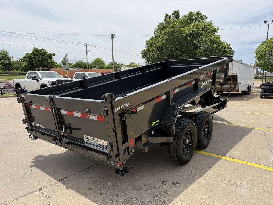 New #382970 2026 LOAD TRAIL DL 16 X 83 TANDEM AXLE 14K BUMPER PULL DUMP W/ 2' SIDES & 7 GAUGE FLOOR