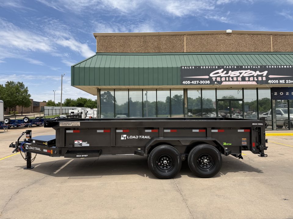 New #382970 2026 LOAD TRAIL DL 16 X 83 TANDEM AXLE 14K BUMPER PULL DUMP W/ 2' SIDES & 7 GAUGE FLOOR