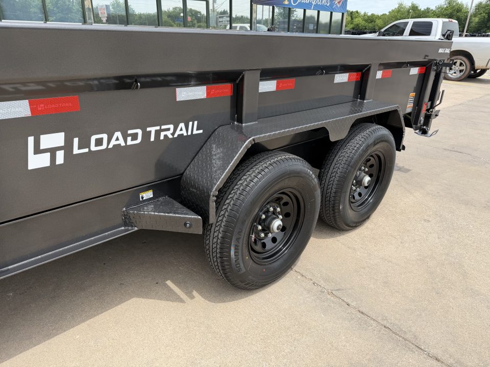 New #382970 2026 LOAD TRAIL DL 16 X 83 TANDEM AXLE 14K BUMPER PULL DUMP W/ 2' SIDES & 7 GAUGE FLOOR