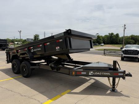 New #382970 2026 LOAD TRAIL DL 16 X 83 TANDEM AXLE 14K BUMPER PULL DUMP W/ 2' SIDES & 7 GAUGE FLOOR