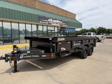 New #382970 2026 LOAD TRAIL DL 16 X 83 TANDEM AXLE 14K BUMPER PULL DUMP W/ 2' SIDES & 7 GAUGE FLOOR