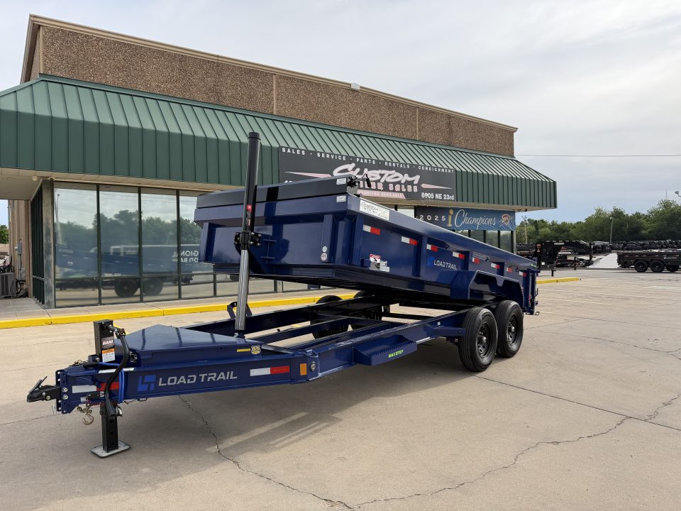 New #382875 2026 LOAD TRAIL DL 16 X 83 TANDEM AXLE 14K BUMPER PULL DUMP W/ 2' SIDES & TELESCOPIC CYLINDER