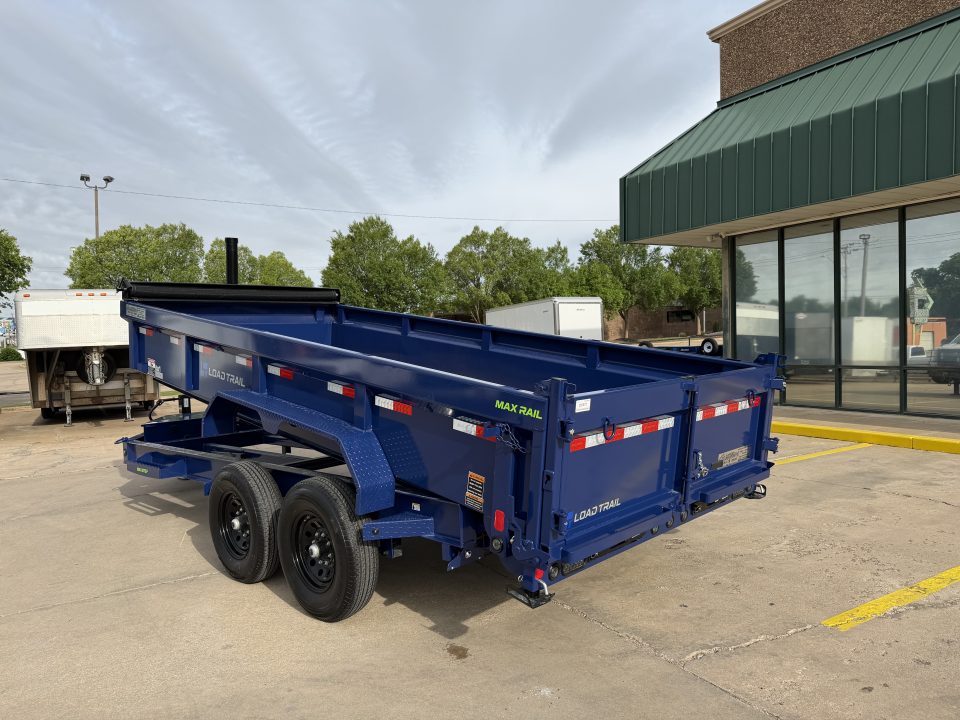 New #382875 2026 LOAD TRAIL DL 16 X 83 TANDEM AXLE 14K BUMPER PULL DUMP W/ 2' SIDES & TELESCOPIC CYLINDER