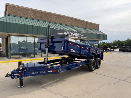 New #382875 2026 LOAD TRAIL DL 16 X 83 TANDEM AXLE 14K BUMPER PULL DUMP W/ 2' SIDES & TELESCOPIC CYLINDER