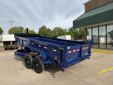 New #382875 2026 LOAD TRAIL DL 16 X 83 TANDEM AXLE 14K BUMPER PULL DUMP W/ 2' SIDES & TELESCOPIC CYLINDER