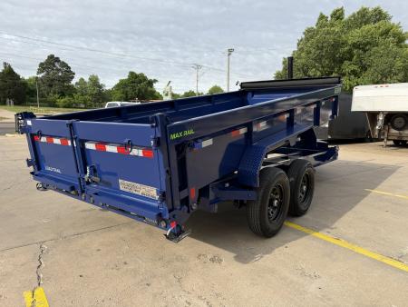 New #382875 2026 LOAD TRAIL DL 16 X 83 TANDEM AXLE 14K BUMPER PULL DUMP W/ 2' SIDES & TELESCOPIC CYLINDER