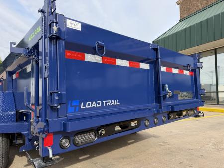 New #382875 2026 LOAD TRAIL DL 16 X 83 TANDEM AXLE 14K BUMPER PULL DUMP W/ 2' SIDES & TELESCOPIC CYLINDER