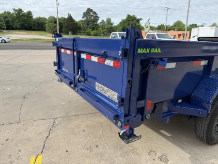 New #382875 2026 LOAD TRAIL DL 16 X 83 TANDEM AXLE 14K BUMPER PULL DUMP W/ 2' SIDES & TELESCOPIC CYLINDER