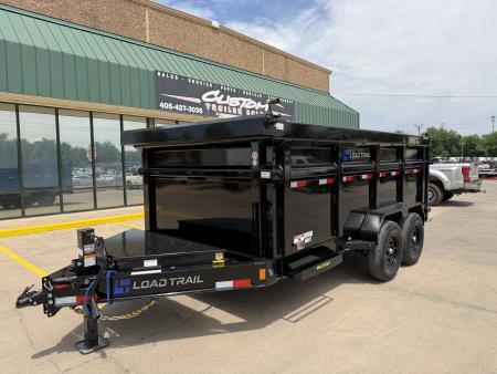 New #382487 2026 LOAD TRAIL DL 14 X 83 TANDEM AXLE LOW PRO 14K HIGH SIDE BUMPER PULL DUMP W/ 7 GAUGE FLOOR