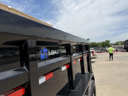New #382487 2026 LOAD TRAIL DL 14 X 83 TANDEM AXLE LOW PRO 14K HIGH SIDE BUMPER PULL DUMP W/ 7 GAUGE FLOOR
