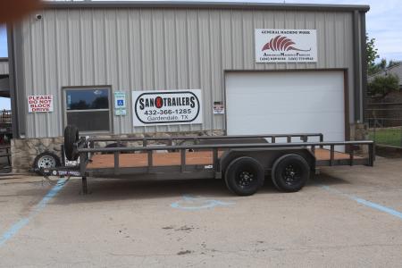 New 2026 Texas Bragg Trailers 83 x18' Big Pipe Utility Trailer Utility Trailer