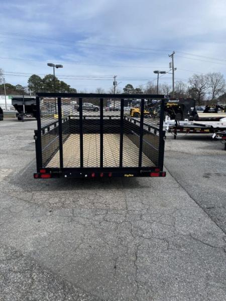 New 2026 Big Tex Trailers 16' 70TV w/' Solid Sides & 4' Gate Utility Trailer