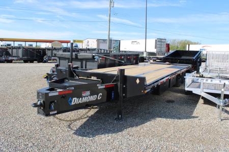 New 2026 Diamond C Trailers 30' PX 25.9K GVWR STOCK ID 53149 Equipment Trailer