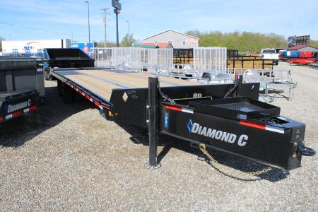 New 2026 Diamond C Trailers 30' PX 25.9K GVWR STOCK ID 53149 Equipment Trailer