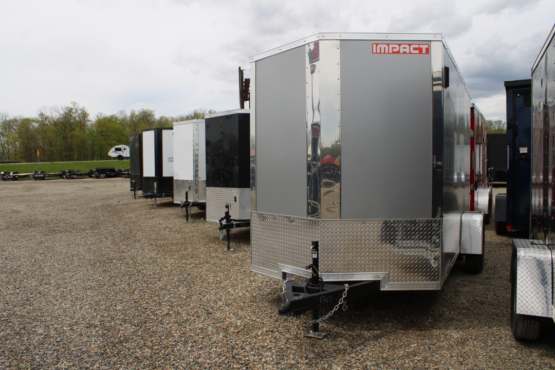 New 2026 Impact Trailers 6' X 12' R WITH 7' INTERIOR HEIGHT STOCK ID 53212 Cargo / Enclosed Trailer