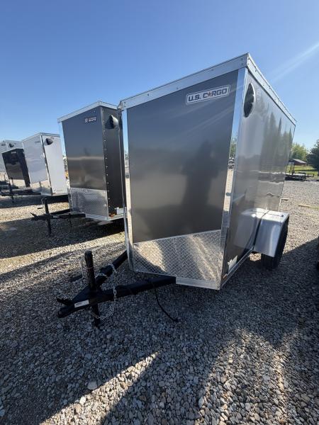 New 2026 US CARGO ENCLOSED ULAFT58SA 5X8 SA RAMP DOOR (GVW:2990) CHARCOAL