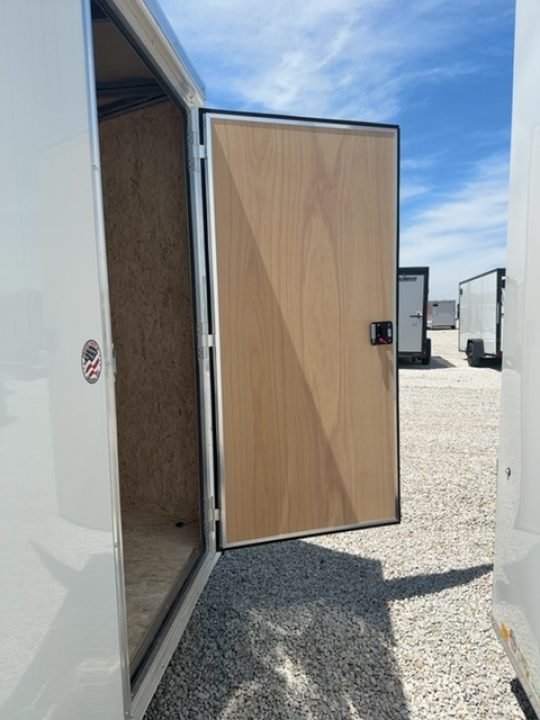 New 2026 Impact Trailers Quake 6x12 3K Ramp Door V-Nose