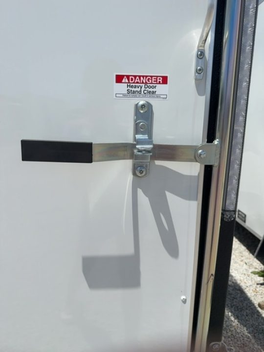 New 2026 Impact Trailers Quake 6x12 3K Ramp Door V-Nose