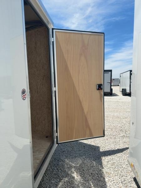 New 2026 Impact Trailers Quake 6x12 3K Ramp Door V-Nose