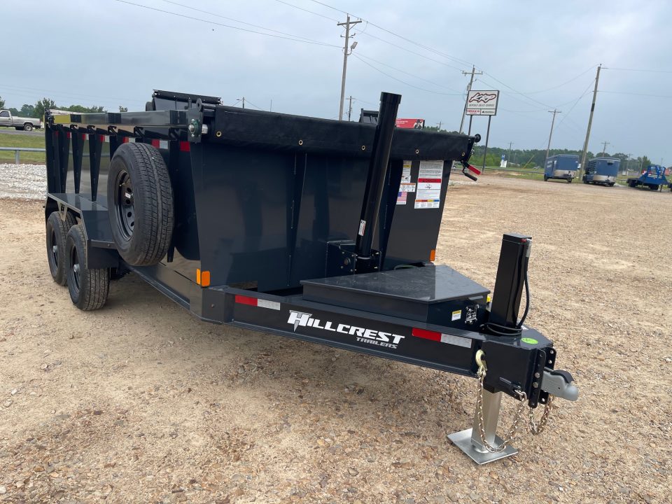 New 2026 Hillcrest Trailers 14714SDH Dump Trailer