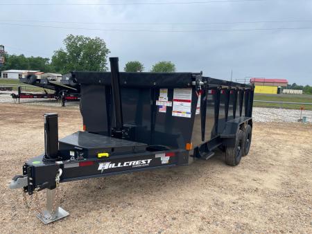 New 2026 Hillcrest Trailers 14714SDH Dump Trailer
