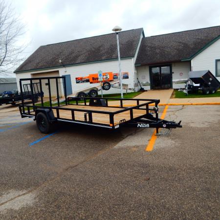 New 2026 Midsota 82x14 3k Nova Tube Top Utility Trailer