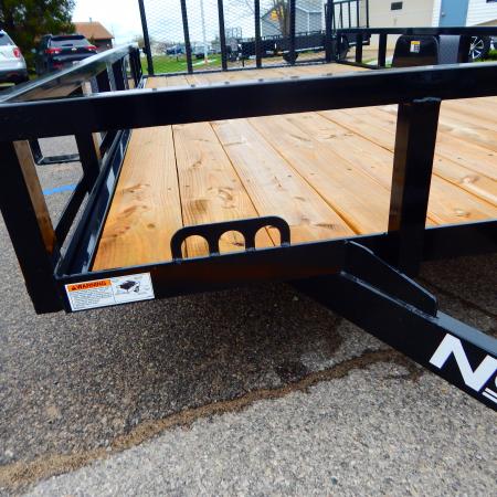 New 2026 Midsota 82x14 3k Nova Tube Top Utility Trailer