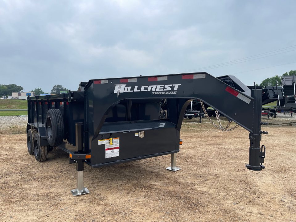 New 2026 Hillcrest Trailers 176714SGDH Dump Trailer