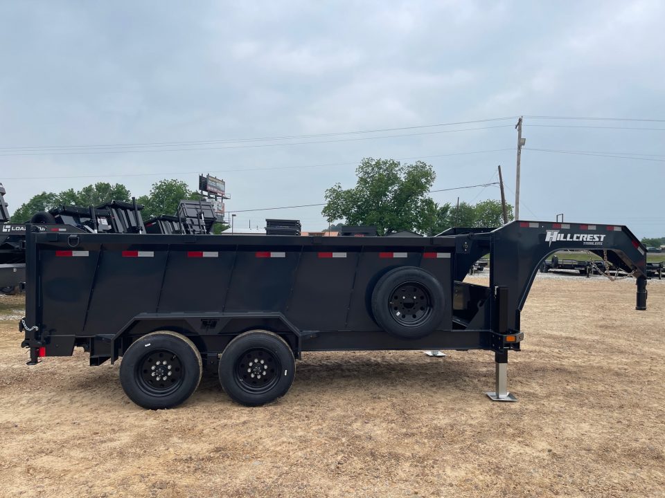 New 2026 Hillcrest Trailers 176714SGDH Dump Trailer