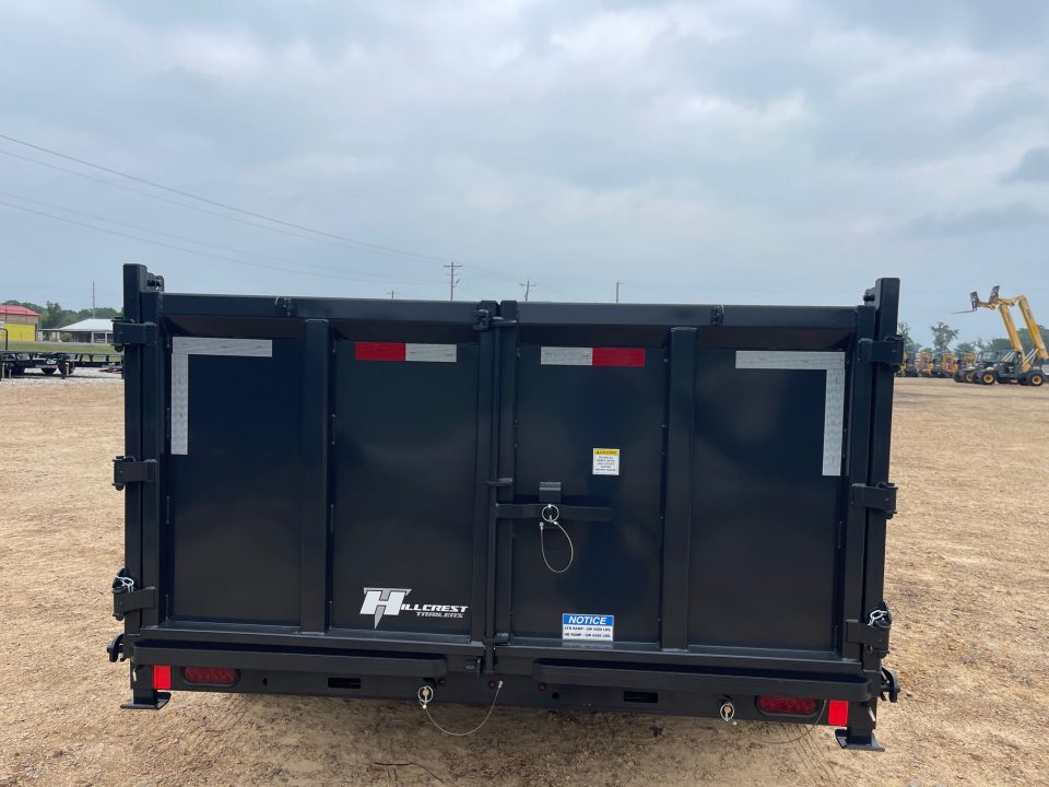 New 2026 Hillcrest Trailers 176714SGDH Dump Trailer