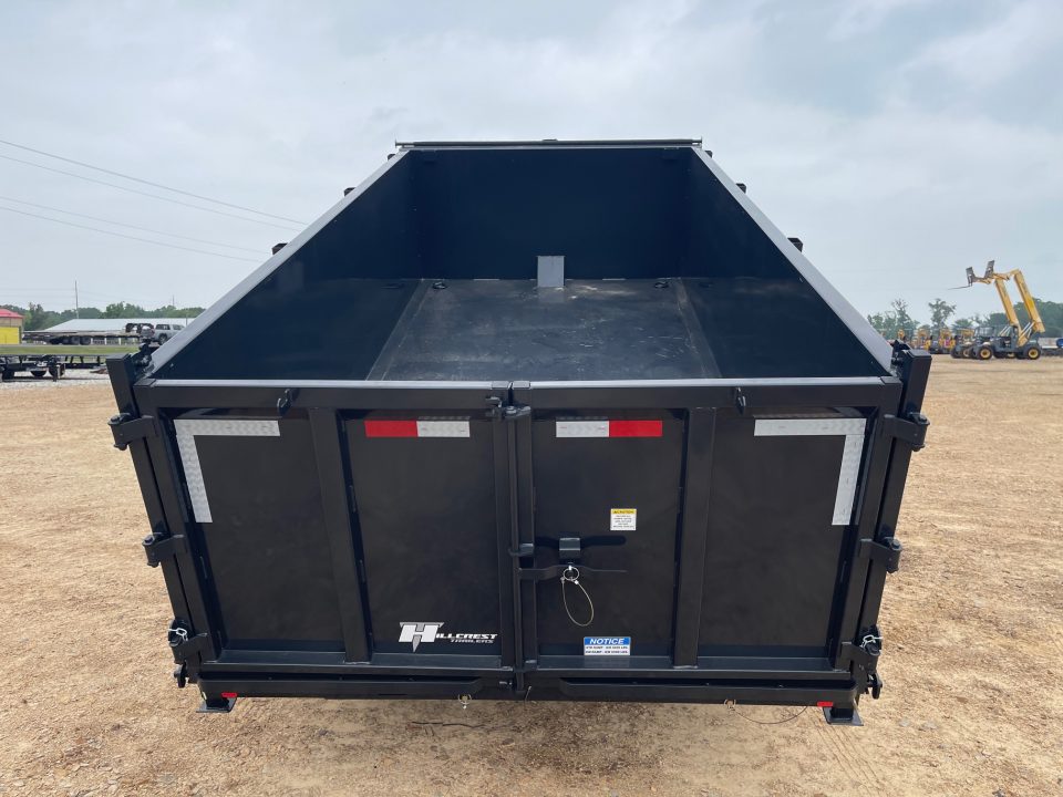 New 2026 Hillcrest Trailers 176714SGDH Dump Trailer