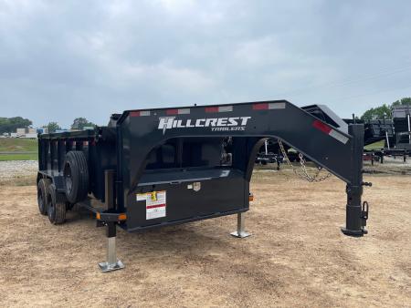 New 2026 Hillcrest Trailers 176714SGDH Dump Trailer