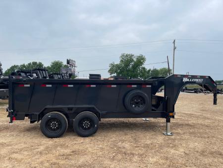 New 2026 Hillcrest Trailers 176714SGDH Dump Trailer