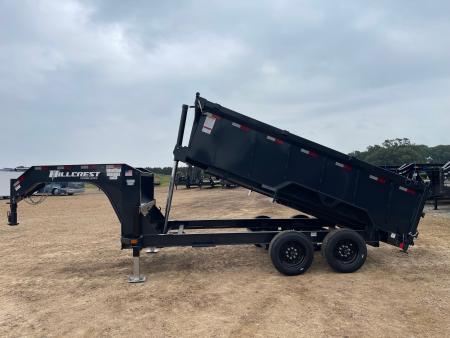 New 2026 Hillcrest Trailers 176714SGDH Dump Trailer
