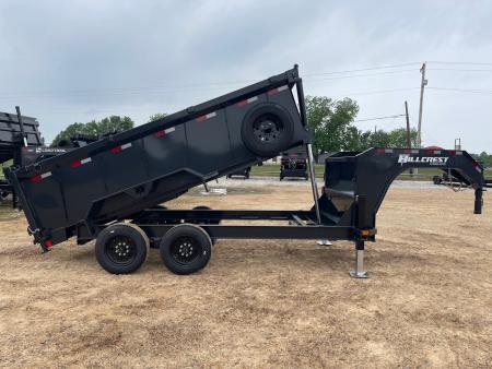 New 2026 Hillcrest Trailers 176714SGDH Dump Trailer
