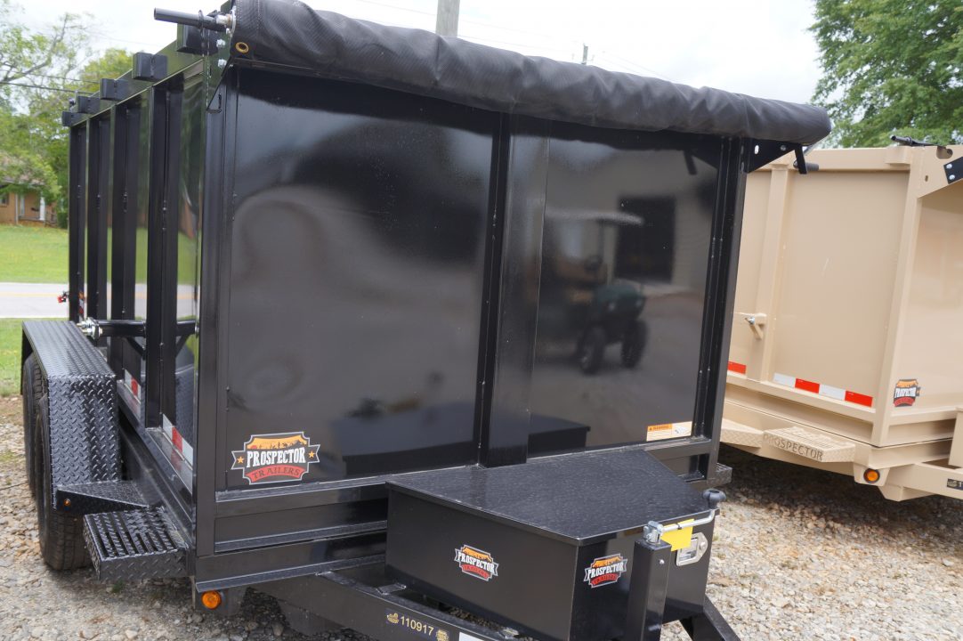 New 2026 Covered Wagon Trailers D-6X10X4X10 Dump Trailer