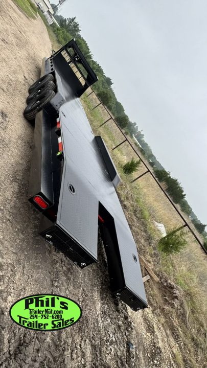 New 2026 Stanley Trailers 36' OPEN GOOSENECK CAR HAULER Equipment Trailer