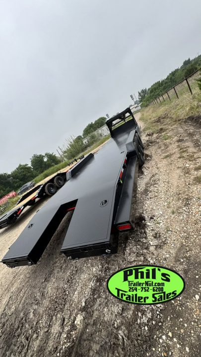 New 2026 Stanley Trailers 36' OPEN GOOSENECK CAR HAULER Equipment Trailer