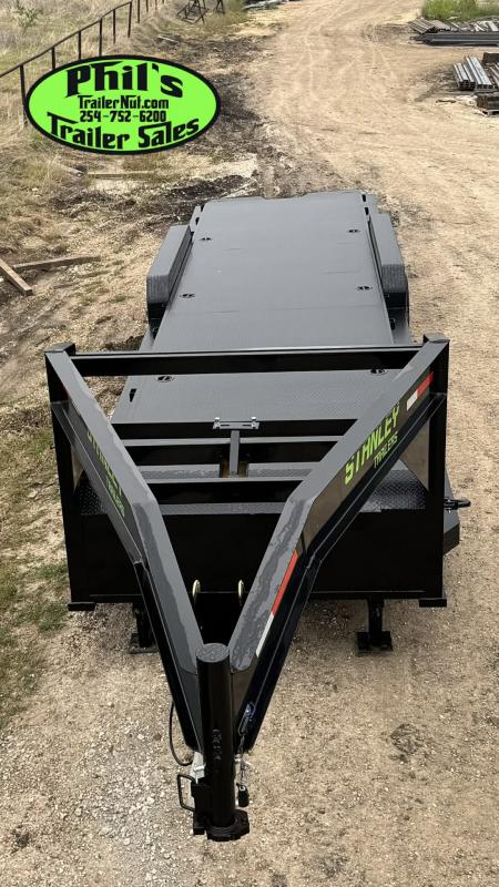 New 2026 Stanley Trailers 36' OPEN GOOSENECK CAR HAULER Equipment Trailer
