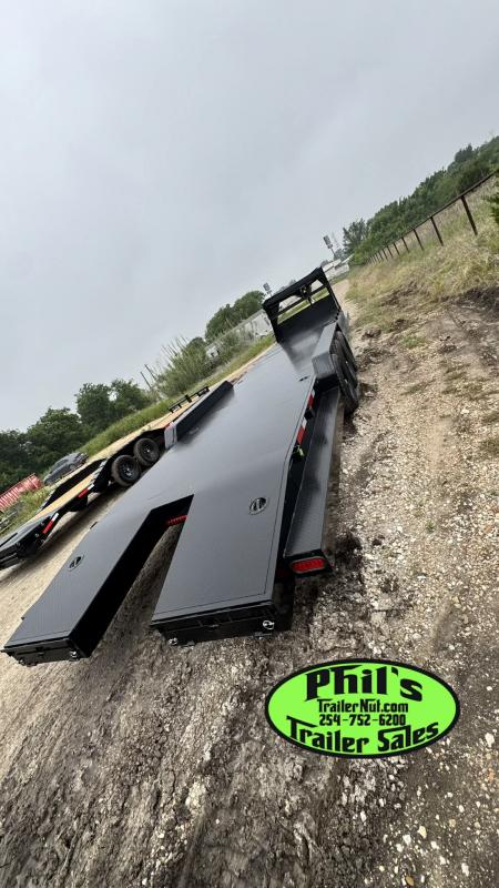 New 2026 Stanley Trailers 36' OPEN GOOSENECK CAR HAULER Equipment Trailer