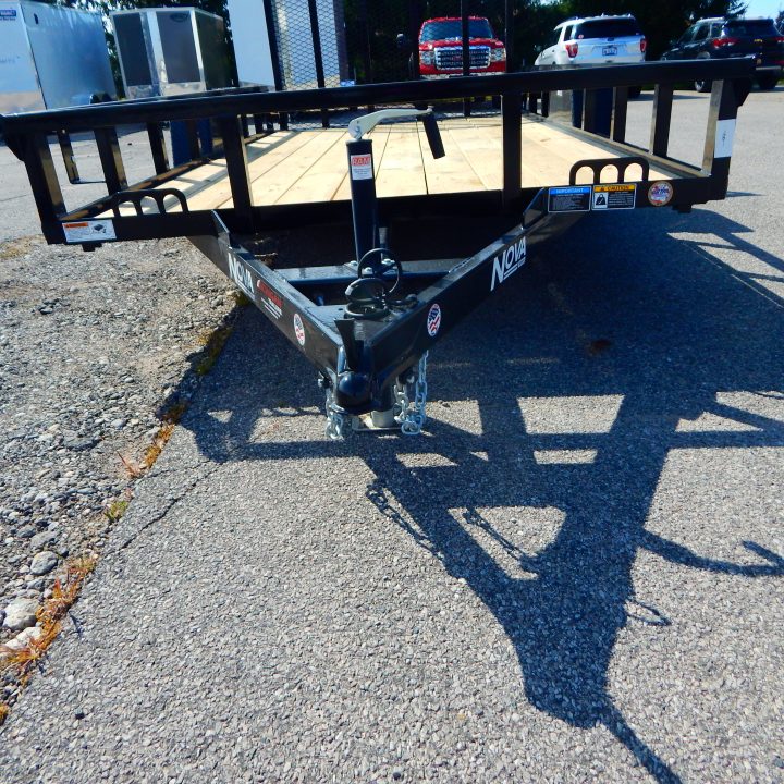 New 2026 Midsota 82x14 3k Nova Tube Top Utility Trailer