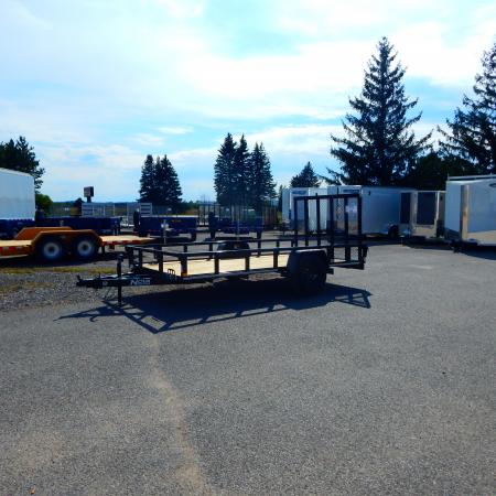 New 2026 Midsota 82x14 3k Nova Tube Top Utility Trailer