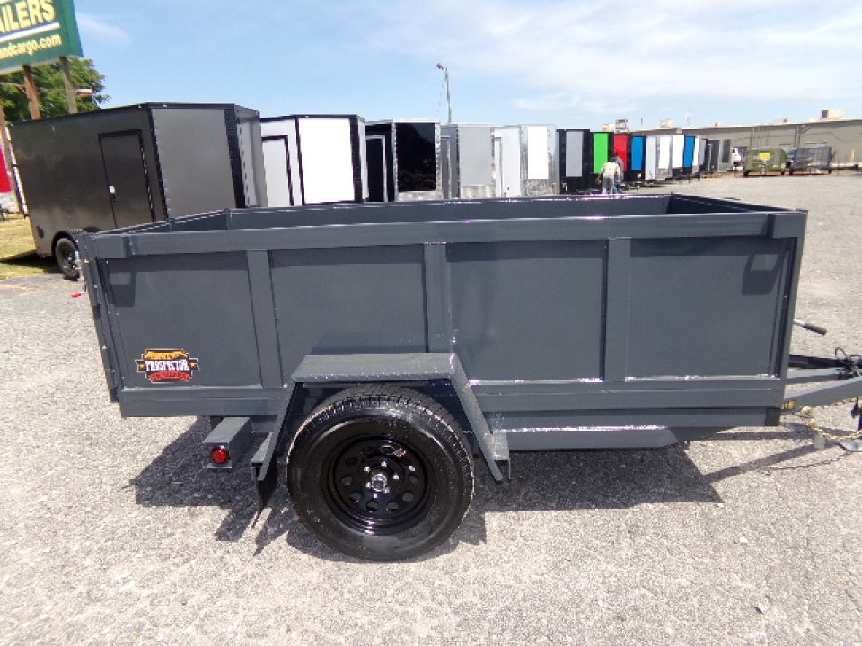 New 2026 Covered Wagon Trailers D-4X8X2X3 Dump Trailer